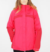 Womens Jack Wolfskin Topaz 1104822 Hibiscus Red Waterproof Warm Hikikng Jacket